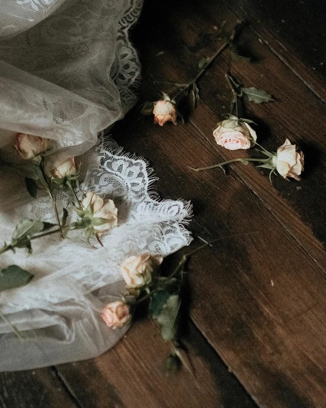 A private letter, flowers and a wax seal